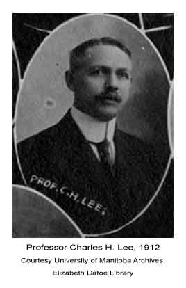 Prof. Charles H. Lee, 1912.