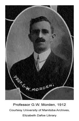 Prof. G.W. Morden, 1912