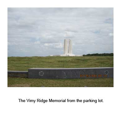 The Vimy Ridge Memorial
