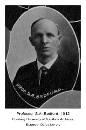 Prof. S.A. Bedford, 1912