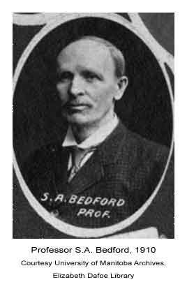 Prof. S.A. Bedford, 1910.
