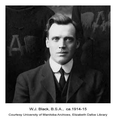 W.J. Black, B.S.A., 1914-15.