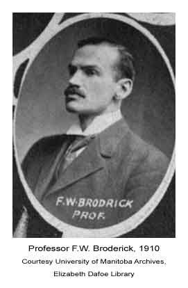 Prof. F.W. Broderick, 1910