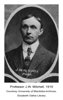 Prof. J.W. Mitchell, 1910