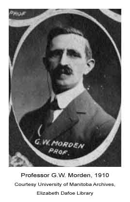 Professor G.W. Morden, 1910