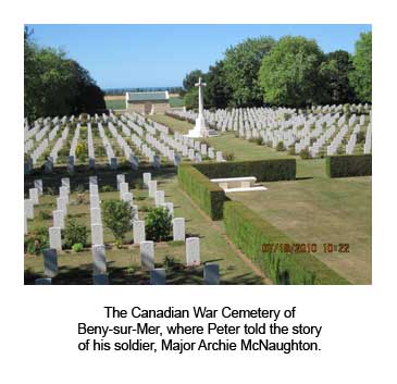 The Canadian War Cemetery of Beny-sur-Mer
