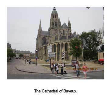 The Cathedral of Bayeux.