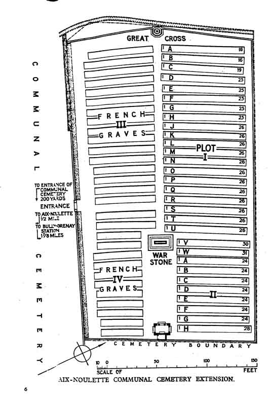 Aix-Noulette Communal Cemetery Extension, Aix-Noulette, Pas de Calais, France.