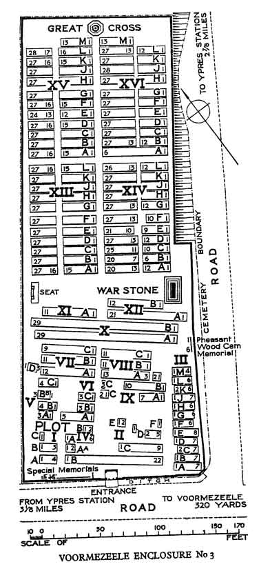 Voormezeele Enclosure No. 3, near Ieper, West Flanders, Belgium.