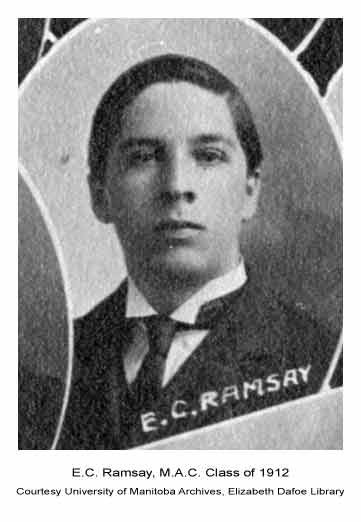 E.C. Ramsay, M.A.C. Class of 1912.
