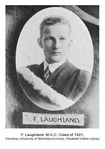 F. Laughland, M.A.C. Class of 1921