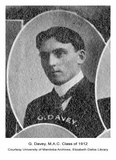 G. Davey, M.A.C. Class of 1912