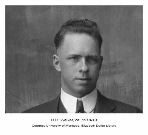 H.C. Walker, ca. 1918-19