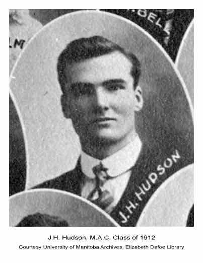 J.H. Hudson, M.A.C. Class of 1912