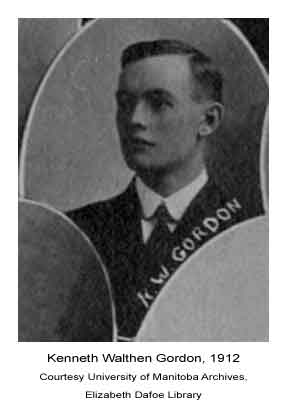 Kenneth Walthen Gordon, 1912.