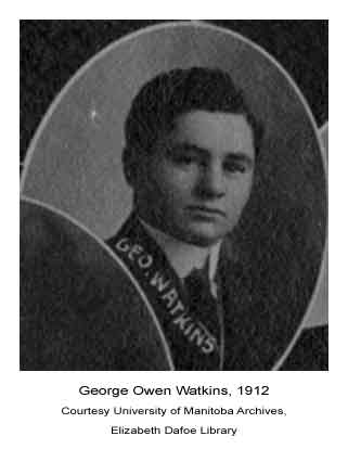 George Owen Watkins, 1912.