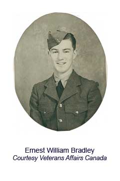 Ernest William Bradley. Courtesy Veterans Affairs Canada